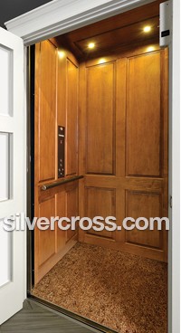 Home Elevators | Hardwood Interior | Silver Cross