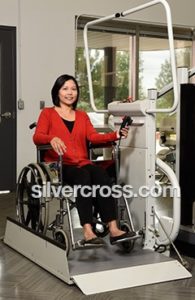 Omega Inclined Platform Wheelchair Lift Savaria | Silver Cross