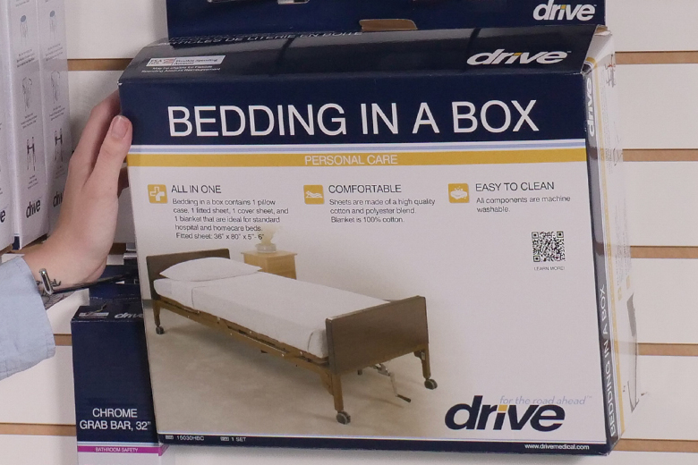 Sheets for home medical mattresses in a box
